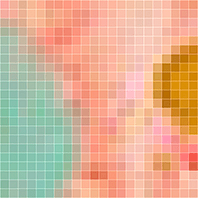 Close up of pixel grid