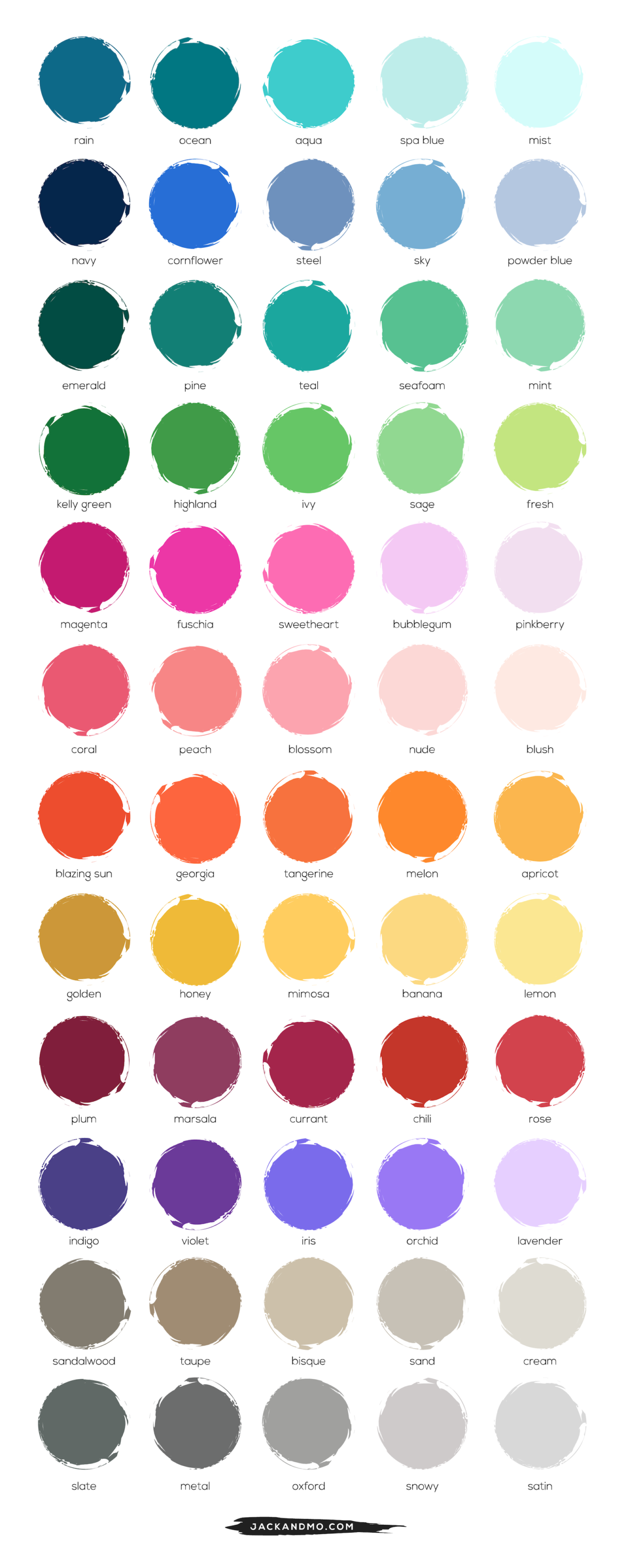 Color Palette | Jack + Mo