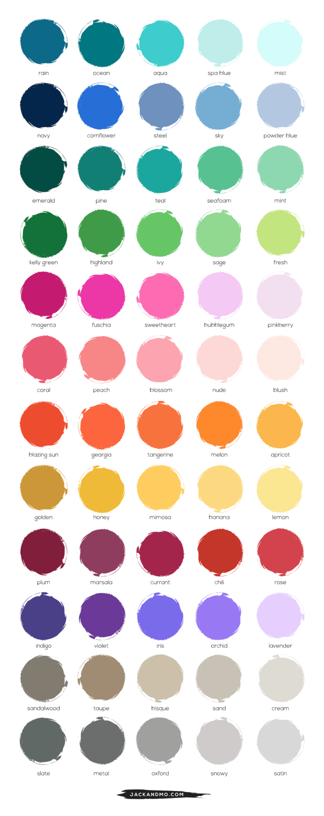 Brand Color Palette Ideas