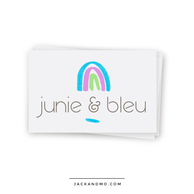 Children's Boutique Logo Design by Jack and Mo, Raleigh, NC