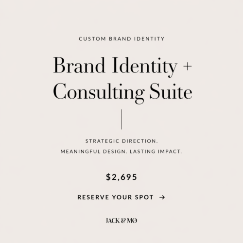 Brand Identity and Consulting Suite