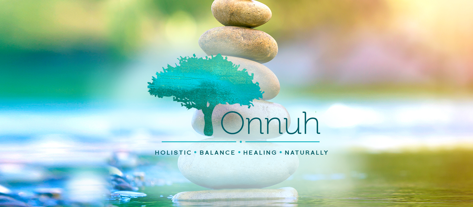 Holistic Health Custom Painted Logo Design by Jack and Mo Raleigh NC Meredith Myers