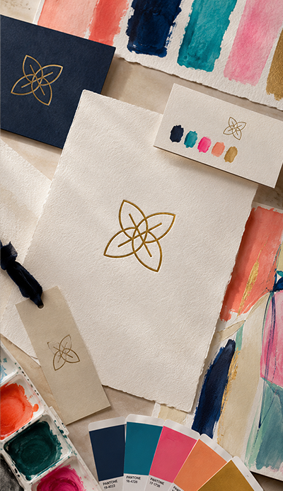 Iconic Logo with a Modern Colorful Wow Factor Color Palette by Jack and Mo