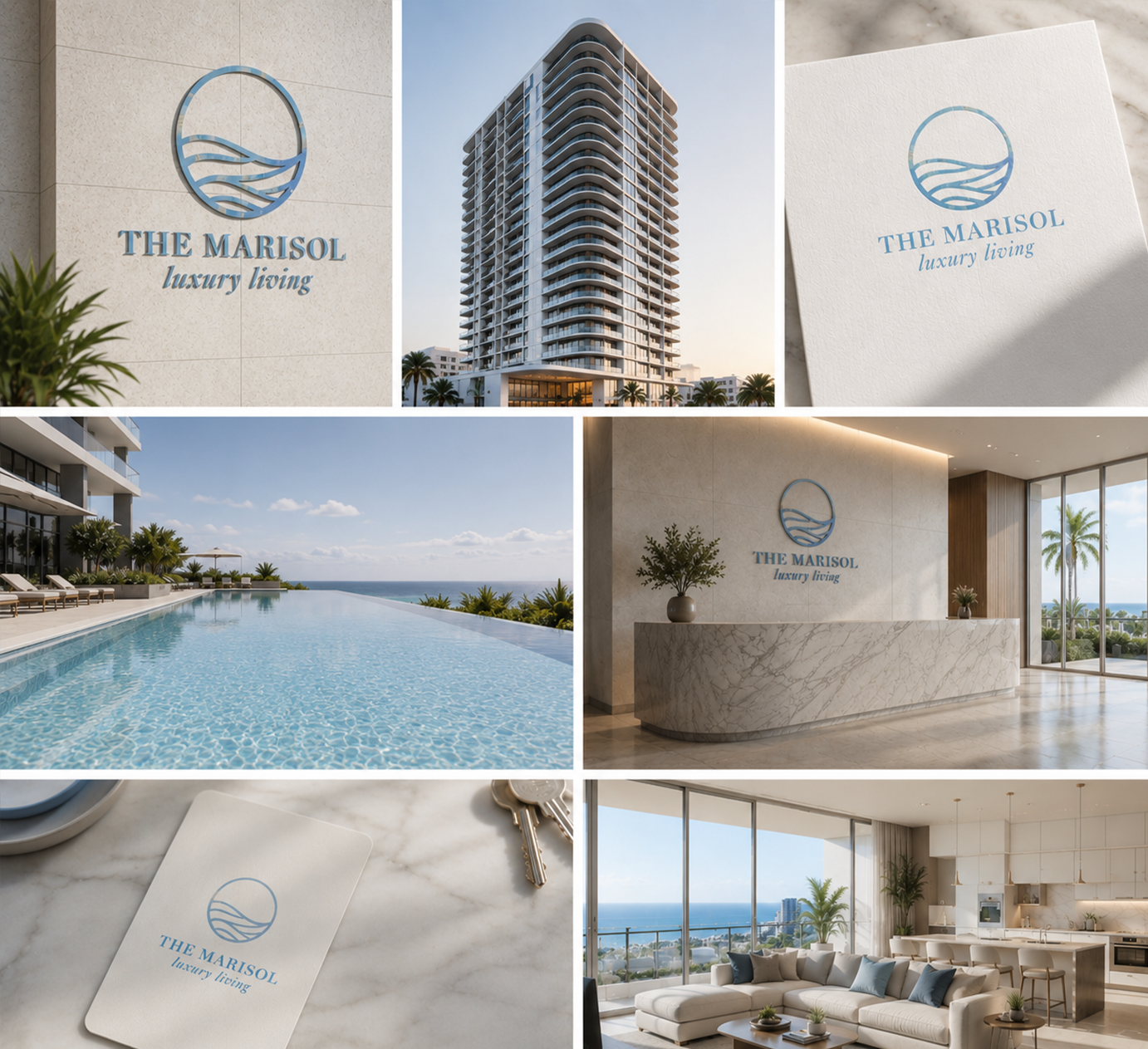 Luxury Condo High Rise Logo Design and Branding
