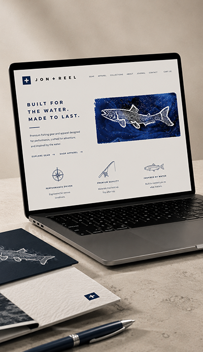 Modern Website Design Thats Professional and Easy to Navigate by Jack and Mo Raleigh NC