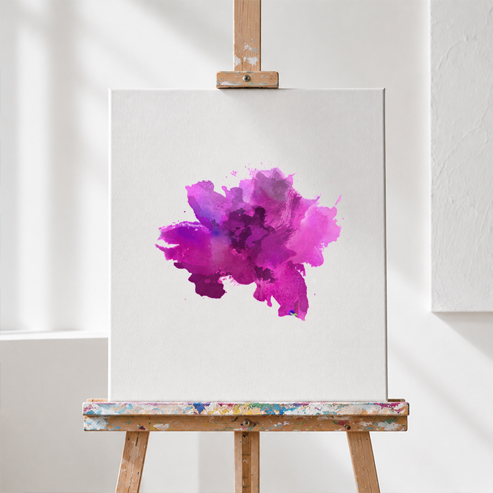 Painted Illustration for Florist Branding