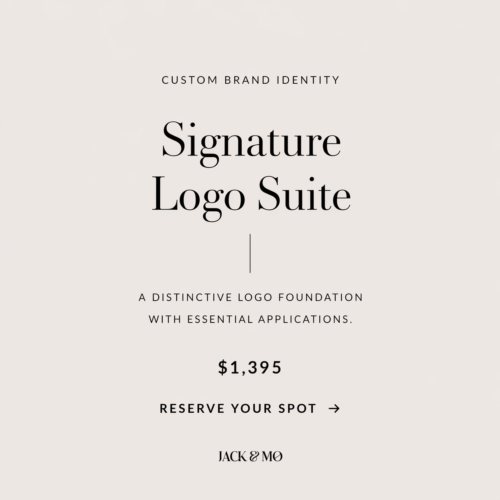 Signature Logo Suite Logo Design Raleigh NC