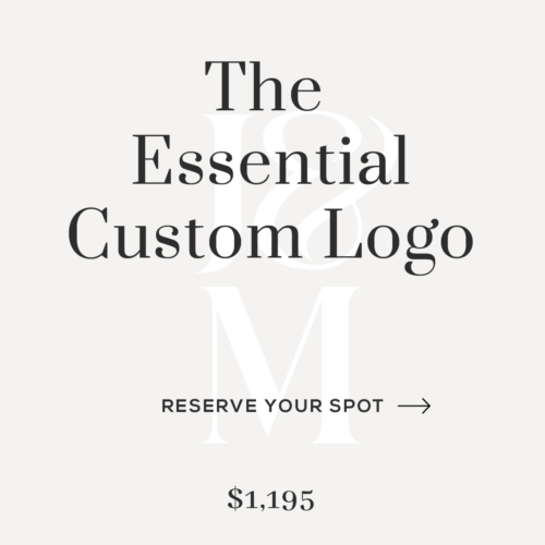 The Essential Custom Logo Package, Jack and Mo, Raleigh, NC