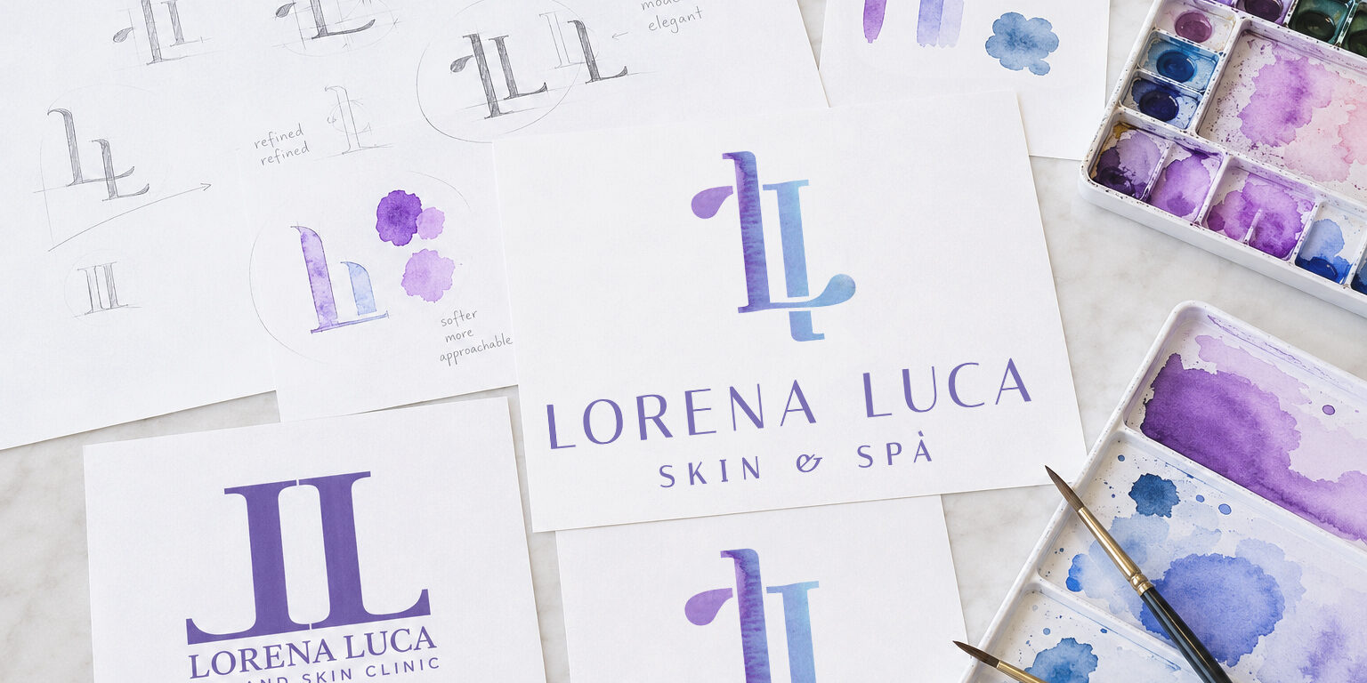 Spa and Med Spa Logo Design Refresh Rebrand